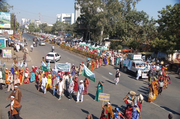 Bhopal Farmers Protest