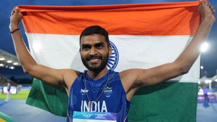 Sarvesh Kushare Wins India's First Silver in Men's High Jump at Commonwealth Games