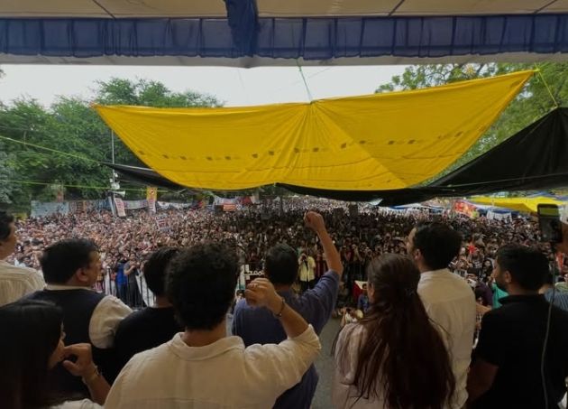 Delhi CJP Protest