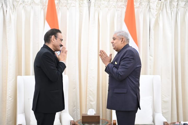 Vice President Dhankhar Undergoes Successful Angioplasty in Jaipur