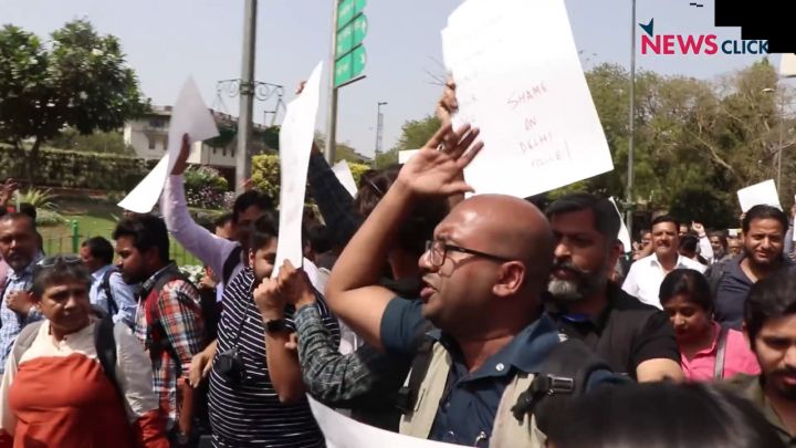 Delhi Protest March