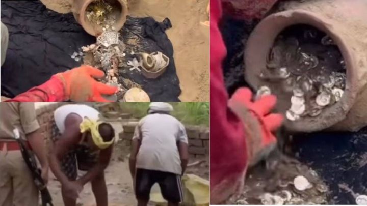 29 copper spheres unearthed during house construction in Amethi's Bhanauli village