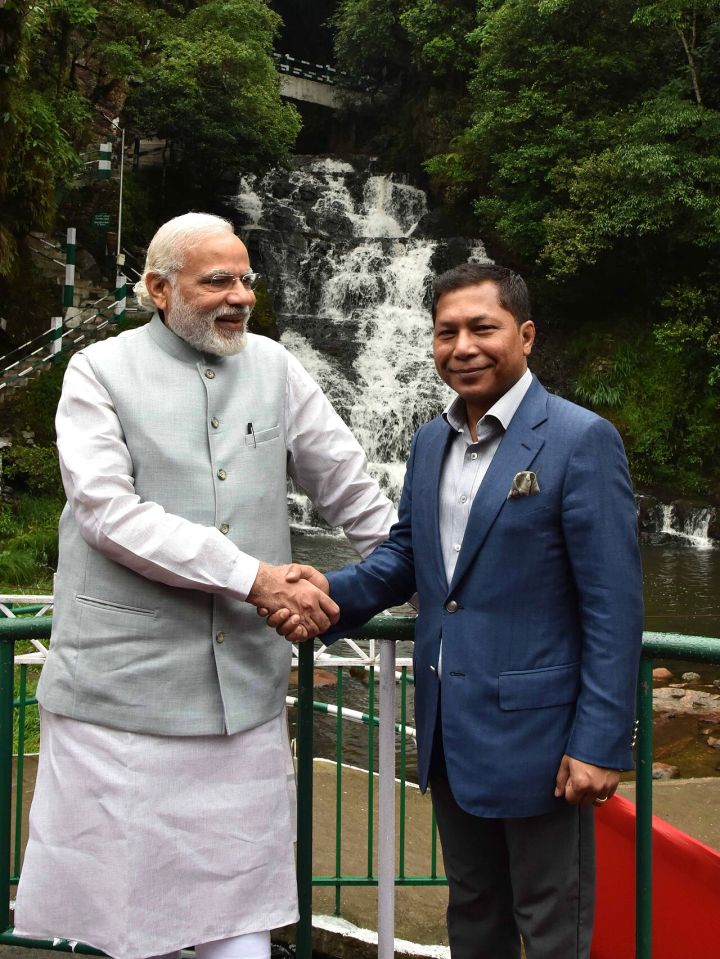 Meghalaya CM Aids UPSC Candidates