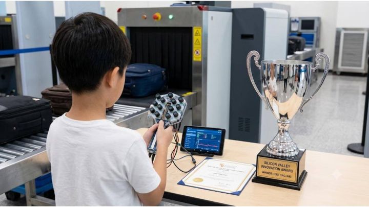 10-Year-Old Taiwanese Prodigy Wins Silicon Valley Invention Award for AI-Powered Electronic Nose