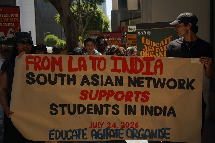 Gen Z Activists Rally at Jantar Mantar in Delhi