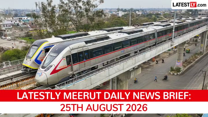 PM Modi Launches Namo Bharat RRTS in Meerut on Aug 25, 2026
