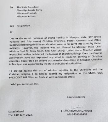 Indian Express calls for breaking Manipur's cycle of reprisal