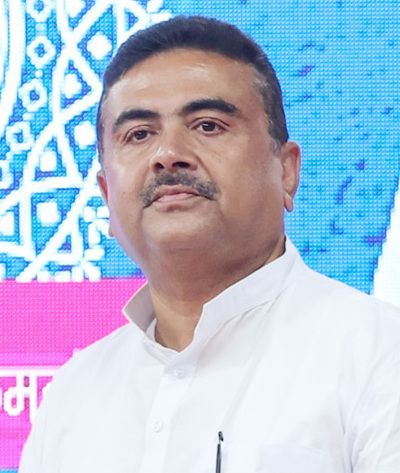Suvendu Adhikari’s Helicopter Makes Emergency Landing in Kolaghat Amid Heavy Rain
