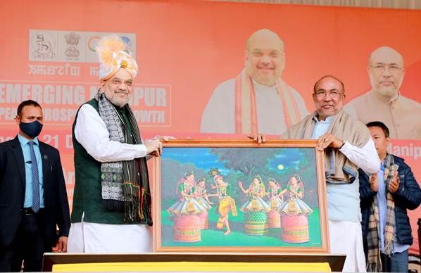 Manipur CM Launches Financial Aid Scheme for Women Street Vendors