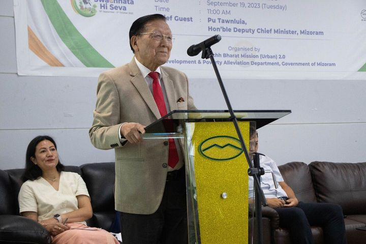 MNF appoints former deputy CM Tawnluia as working president in Mizoram