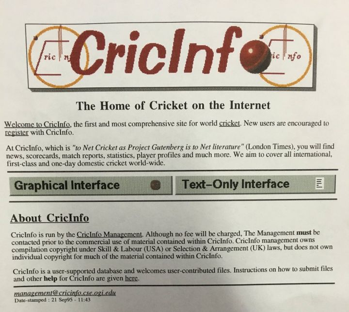 Cricinfo Releases Complete List of Grounds for 2007-08 Indian Domestic Season