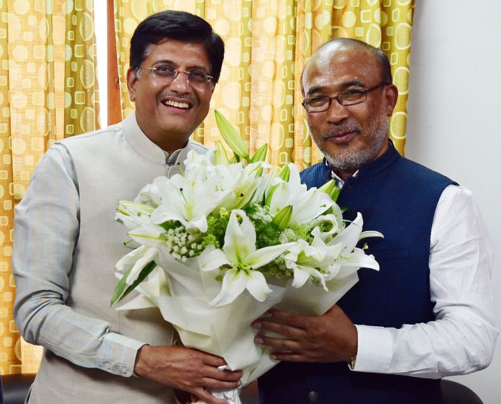 Manipur CM N. Biren Singh Meets Deputies in Delhi After Months of Discord