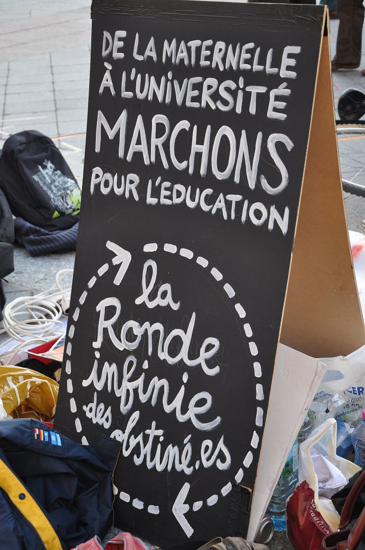 Violence and Arrests Follow French School Protests