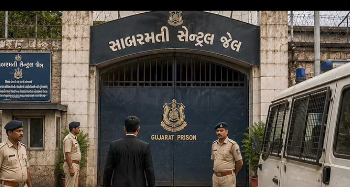 અમદાવાદની સાબરમતી જેલમાં ક્રિકેટ સટ્ટાનો આરોપી વકીલની મુલાકાતે