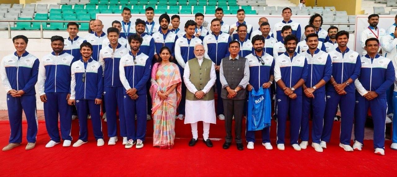 Team India flew to New Delhi today