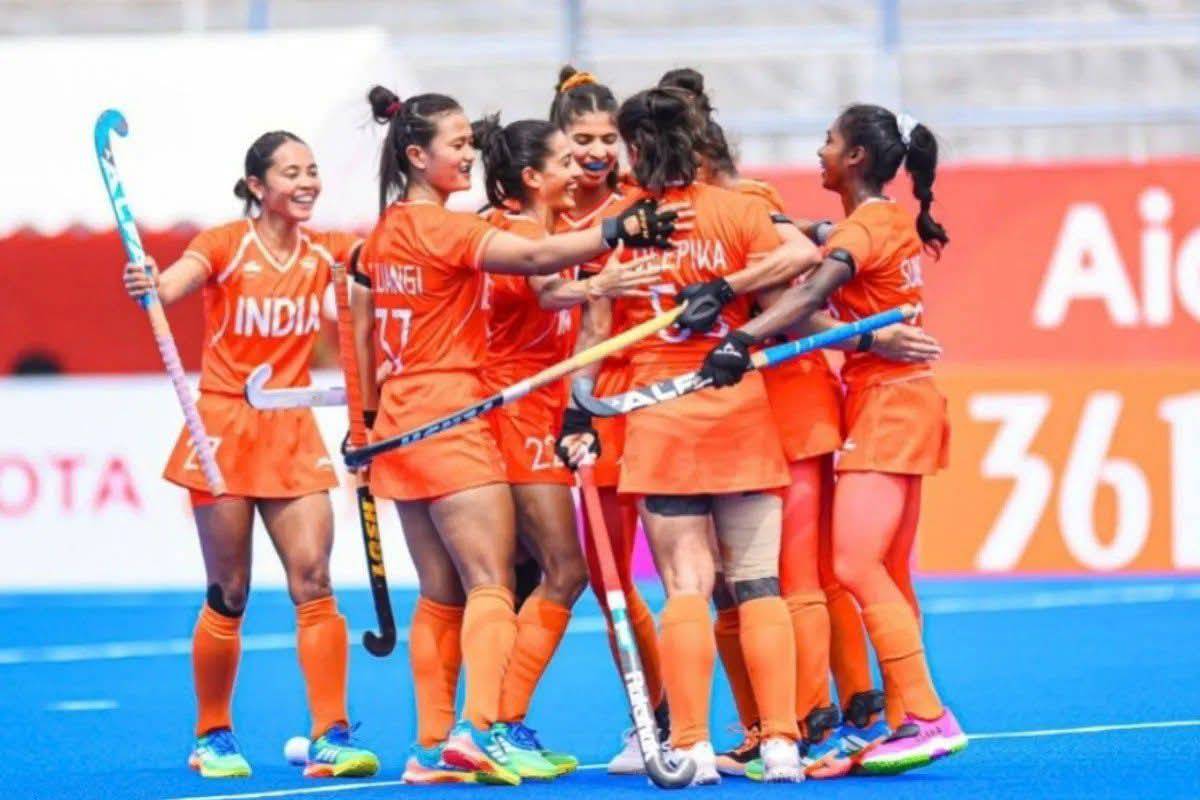 भारत की महिला हॉकी टीम ने चीन को 1-0 से हराकर 44 साल बाद जीता स्वर्ण, 2028 ओलंपिक का किया क्वालीफाई