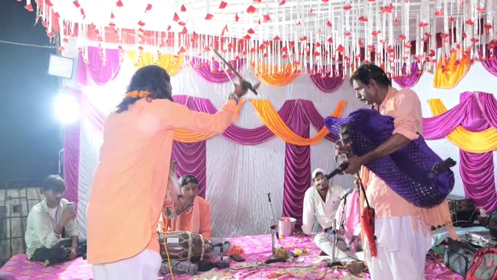 सपोटरा में राम मंदिर में भव्य जागरण का आयोजन, भक्तगण भजनों पर झूमे